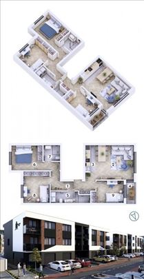 Novogradnja u Veterniku 2000€/m2