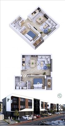 Novogradnja u Veterniku 2200€/m2