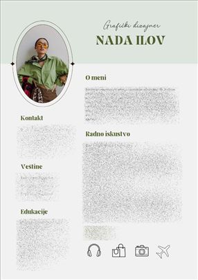 Profesionalna izrada CV-a (srb, engl, nemacki)