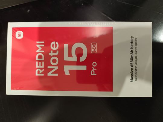 Xiaomi Redmi Note 15 Pro 5G 