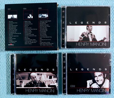 Henry Mancini-Henry Mancini Legends (3 Cd box set)