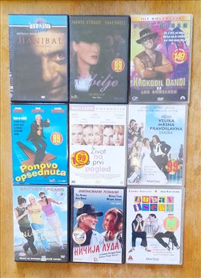 Lot Stranih DVD Filmova - 18 Komada - DVD