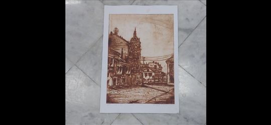 Grafike Miodrag Elezović -suva igla-