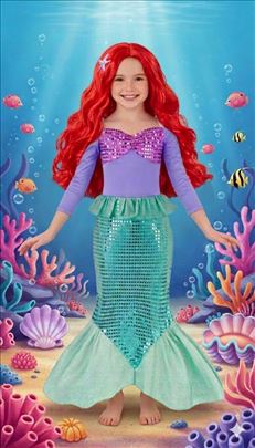 Kostim sirene za decu mala sirena Arijel 