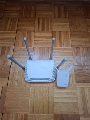 Mercusys ruter + D-Link