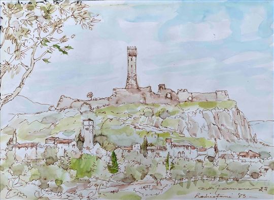 Radicofani 83, Toskana, Italija