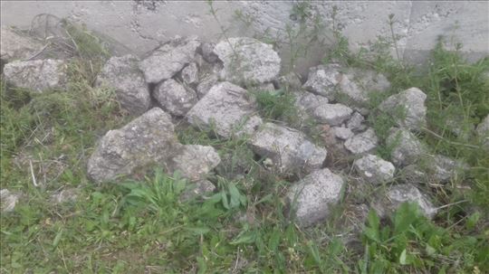 Sut za nasipanje, betoniranje