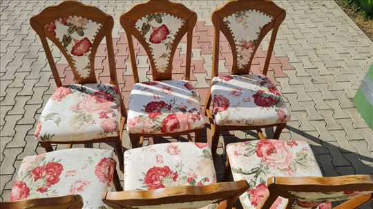 Vrlo lepe i kvalitetne stolice