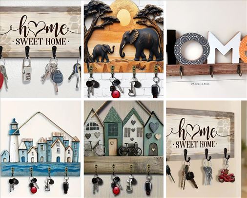 Novo, drzaci za kljuceve 