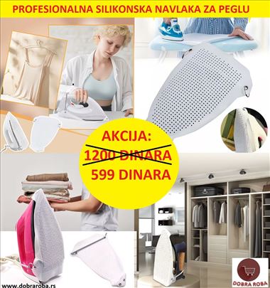 Profesionalna silikonska navlaka za peglu