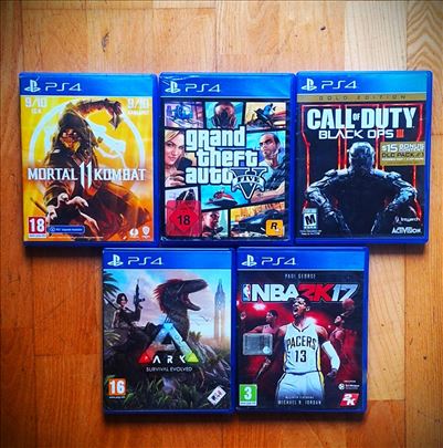 PS4 CD Igre