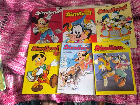 Diznilend, 1989,casopisi iz cele 1989. godine