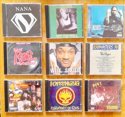 Hip Hop I Rep Diskovi - 23 Kom - CD