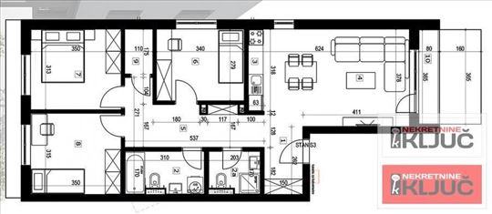 Najlon Pijaca, 80m2, Troiposoban sa pdv, Izgradnja