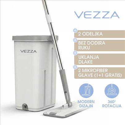 Set za čišćenje – mop sa kofom (bez dodira ruku)