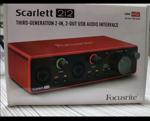 Zvučna kartica Scarlett 2i2