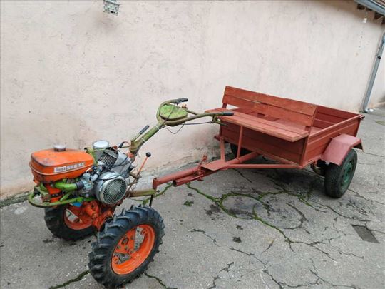 Motokultivator IMT 506 5x sa prikolicom 