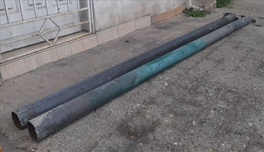 Metalni cevasti stubovi 2 komada
