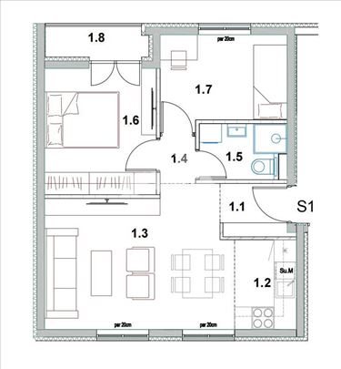 Novogradnja u Borči sa parking mestom, Ovčanski pu