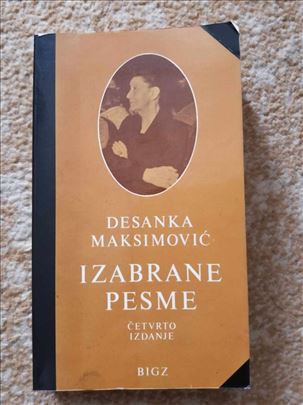 Izabrane pesme, Desanka Maksimovic