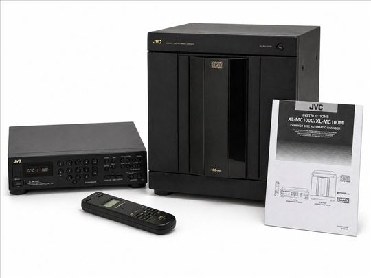 JVC CD changer 100 diskova, XL-MC100, daljinski
