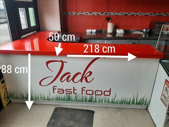 Kasa pult za fast food