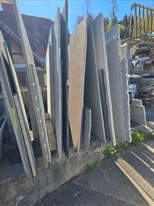 Prodajem vecu kolicinu poliranih granitnih ploca 