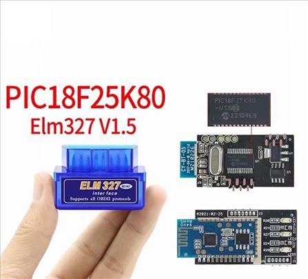 Dijagnostika ELM327 sa 2 ploce Pic18f25k80 v1.5