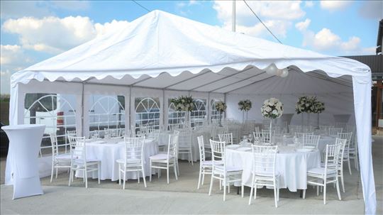 Izdavanje šatora, stolica, hladnjača..