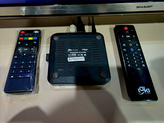 Daljinski za Laki 4K SmartBox Orion Model M6CW