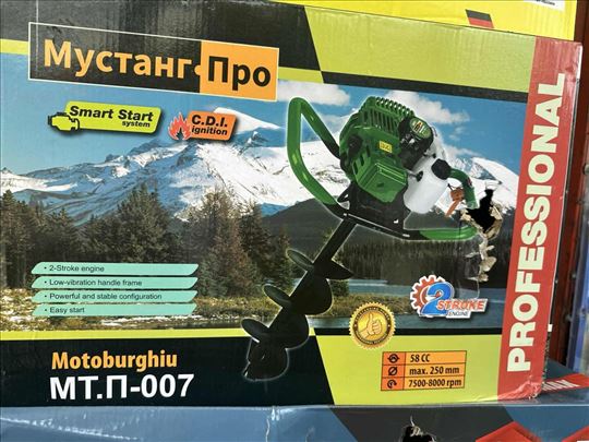 Bušač rupa Mustang pro 5.2 KS