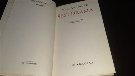 ŠEST DRAMA Vaclav Havel