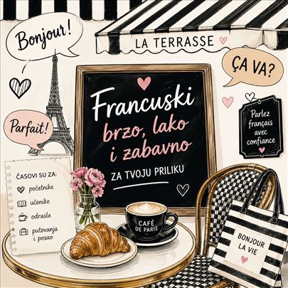 Za učenike i vas koji želite da parlate francuski