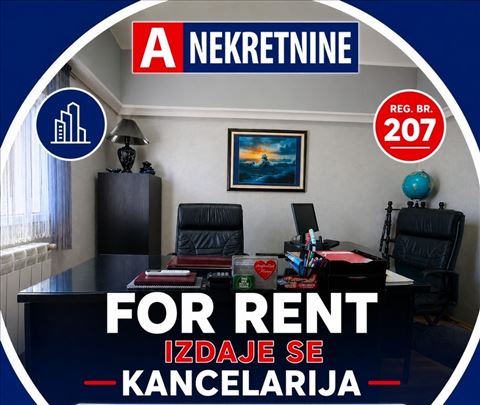 Izdaje se kancelarija kod Doma Zdravlja Blok 44