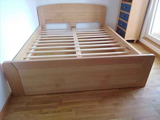 Krevet Kan u natur boji 160x200