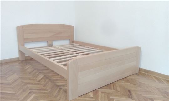 Krevet Kan u natur boji parena bukva 120x200