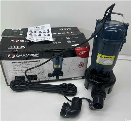 Muljna pumpa Champion sa seckalicom