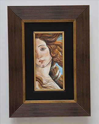 Slika - Venera, akril na platnu. Minijatura