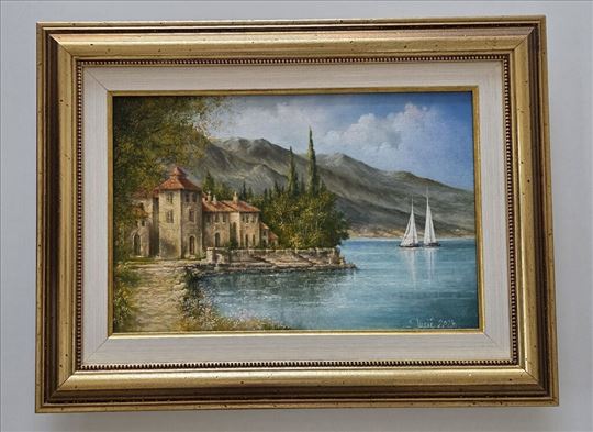 Ulje na platnu - U zalivu uspomena, prelepo!