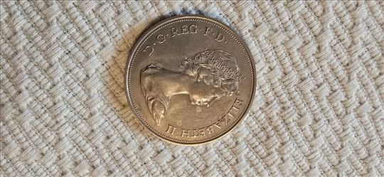 Engleski srebrenjak Elizabeth and Philip 1947-1972