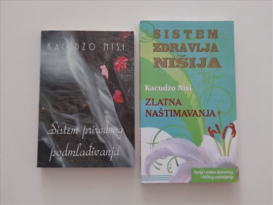 Kacudžo Niši 2 knjige