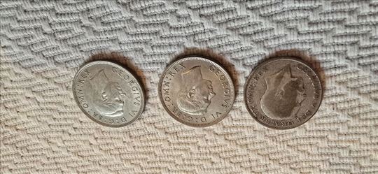 King Georgivs V and VI - Engleski srebrenjaci 1948