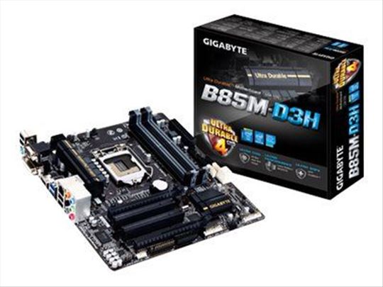 Matična Gigabyte B85M-D3H Garancija 12 meseci