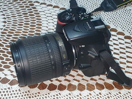 Nikon D5500 nikkor 18-105mm 50mm Lowepro DSLR