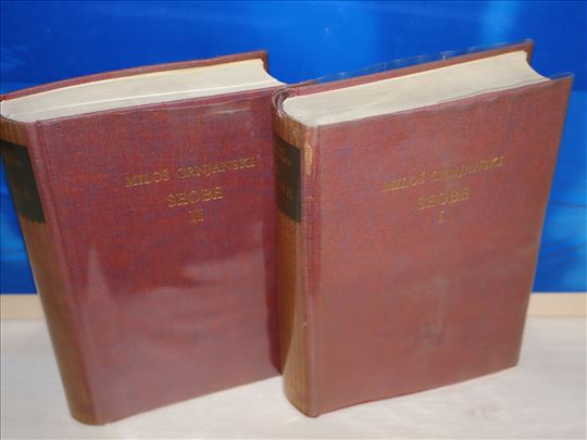 Seobe 1-2 Miloš Crnjanski sa posvetom Autora Miloš