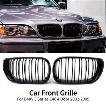 BMW Bubrezi E46 LCI (02-05) Grill Resetke M dupli