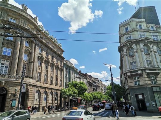 Strogi centar,Kralja Milana,94m2,salonski,odličan