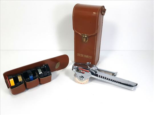 Vintage Dymo-Mite Tapewriter M-5 set