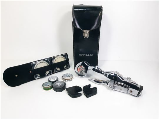 Vintage Dymo-Mite Tapewriter set