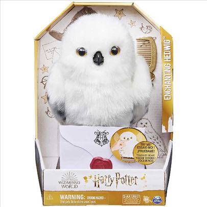 Interaktivna plišana sova Hedvig Harry Potter